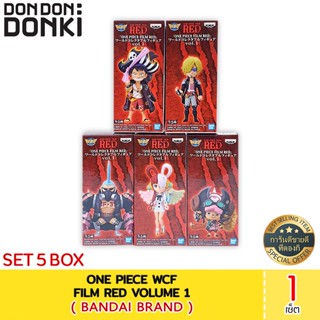 ONE PIECE WCF - Film RED Volume 1 (SET 5 box all)