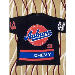 เสื้อยืดผ้าฝ้ายพิมพ์ลายแฟชั่น เสื้อยืด พิมพ์ลาย NASCAR CHEVROLET OVERPRINT | Baju NASCAR CHEVROLET