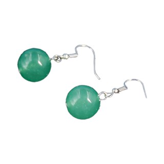 Valorant Intrepid contract game character sage cos matching green agate earrings