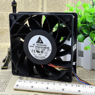 พัดลมระบายความร้อน 3A FAN FFB1212EHE 12V PWM 3.0A ขนาด 12 ซม.