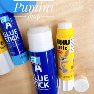 💛กาวแท่งยู้ฮู UHU Glue stick / กาวแท่งดั๊บเบิ้ล เอ Double A Glue stick💙