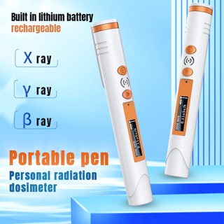 Pen Type Nuclear Radiation Detector Radioactive X Y β-Ray Detector Personals Dose Geiger Counter Sound Light Alarm