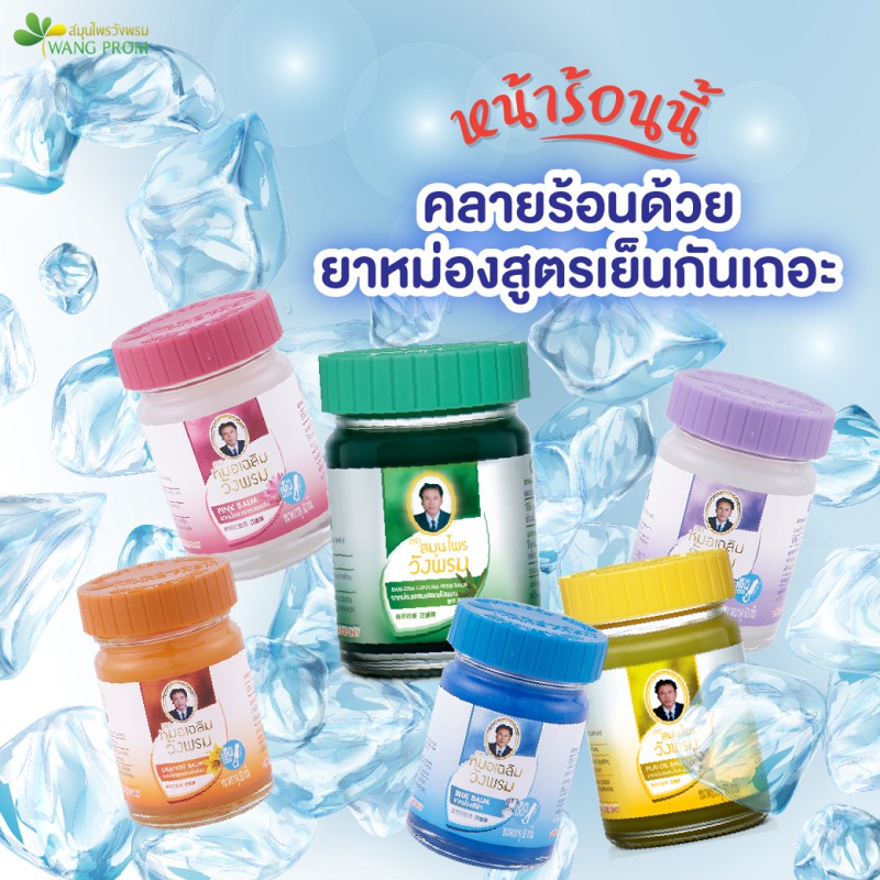 (แพ็ค 6) Wangpromherb หมอเฉลิม สมุนไพร วังพรม ยาหม่อง ทุกสูตร ขนาด 50 กรัม (1 แพ็ค = 6 ขวด) รูปที่ 4
