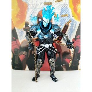 รองเท้า ลาย Marvel Legends Ghost Rider สีฟ้า & Teraxx คลื่นลูกส้ม 6 ...