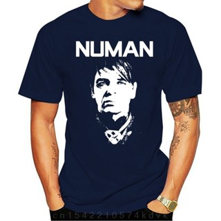 เสื้อยืดสีขาวผู้ชาย Gary NUMAN NOW เสื้อยืด (Tubeway Army) มาตรฐาน/ ผอมพอดีคุณภาพสูง: ผู้ชายใหม่ผู้หญิง unisex แฟชั่นใหม