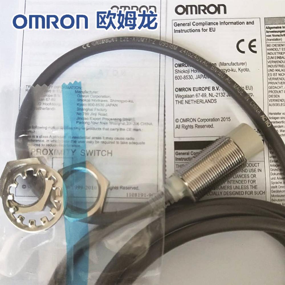 YTH เซ็นเซอร์ Omron Proximity Sensor E2E-X10Y1-Z 2M E2E-X10Y2-Z 2M E2E-X10Y1-M1-Z E2E-X10Z