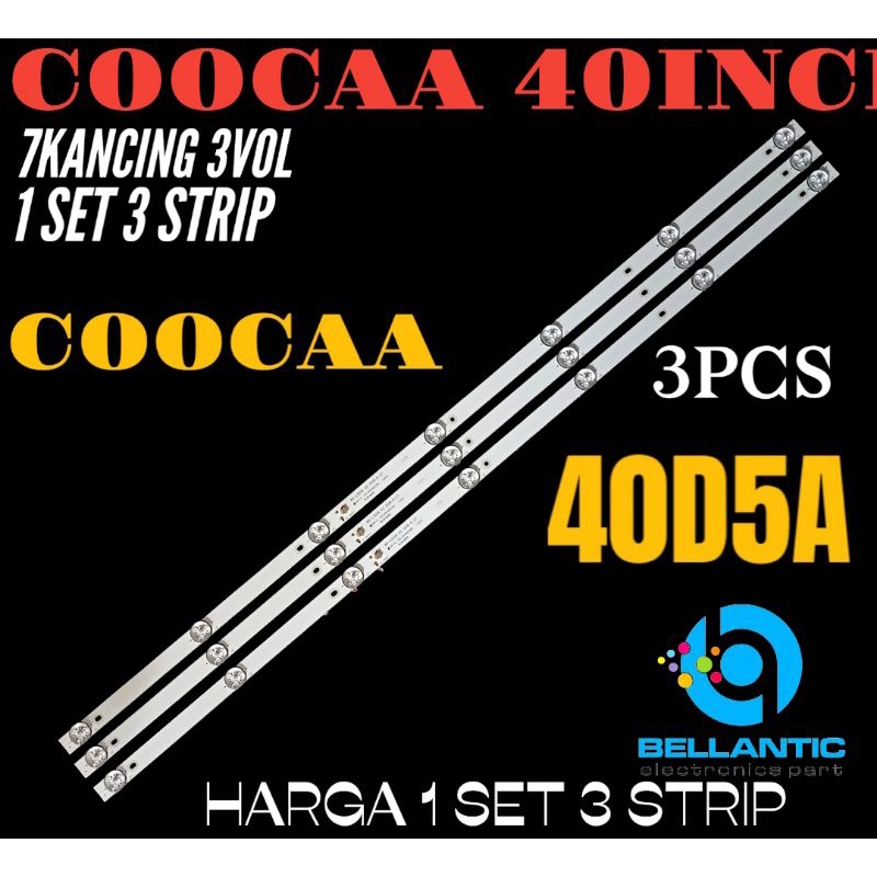 COOCAA 40D5A 40INCH LED TV BACKLIGHT COOCAA 40INCH LED TV BACKLIGHT