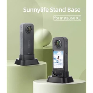 Sunnylife Insta360 ONE X3 Stand Base Desktop Stabilizer Supporting Holder Sports Camera Accessories for Insta360 X3