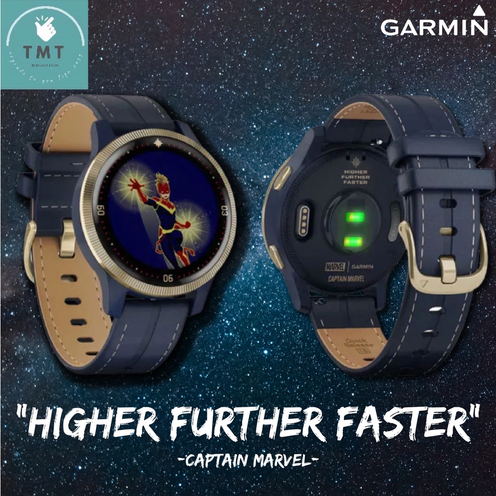 Garmin Avenger (Vivoactive 4) นาฬิกาออกกำลังกาย GPS รุ่น Legacy Hero ✅รับประกันศูนย์ไทย