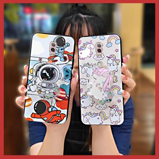 Cover Silicone Phone Case For Samsung Galaxy J7 Plus/C8/J7+ New Arrival Kickstand Back Cover Cartoon phone stand holder