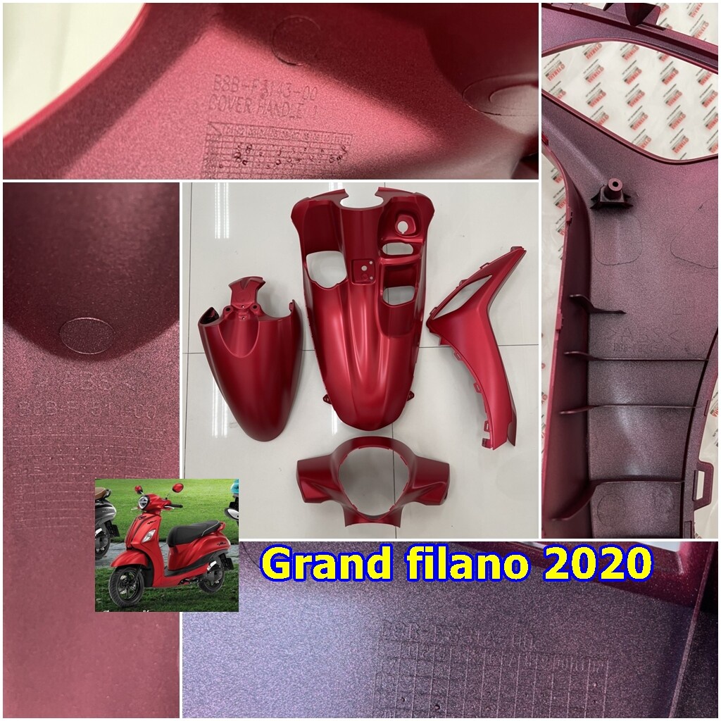 ชุดสี Yamaha Grand Filano 2020 สีแดง ของแท้เบิกศูนย์