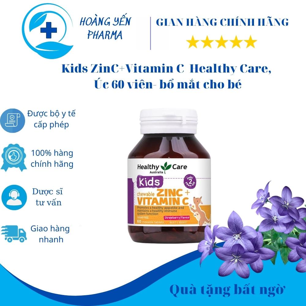 Healthy Care Zinc Vitamin C 60 แคปซูลช ่ วยเพิ ่ มภูมิคุ ้ มกัน