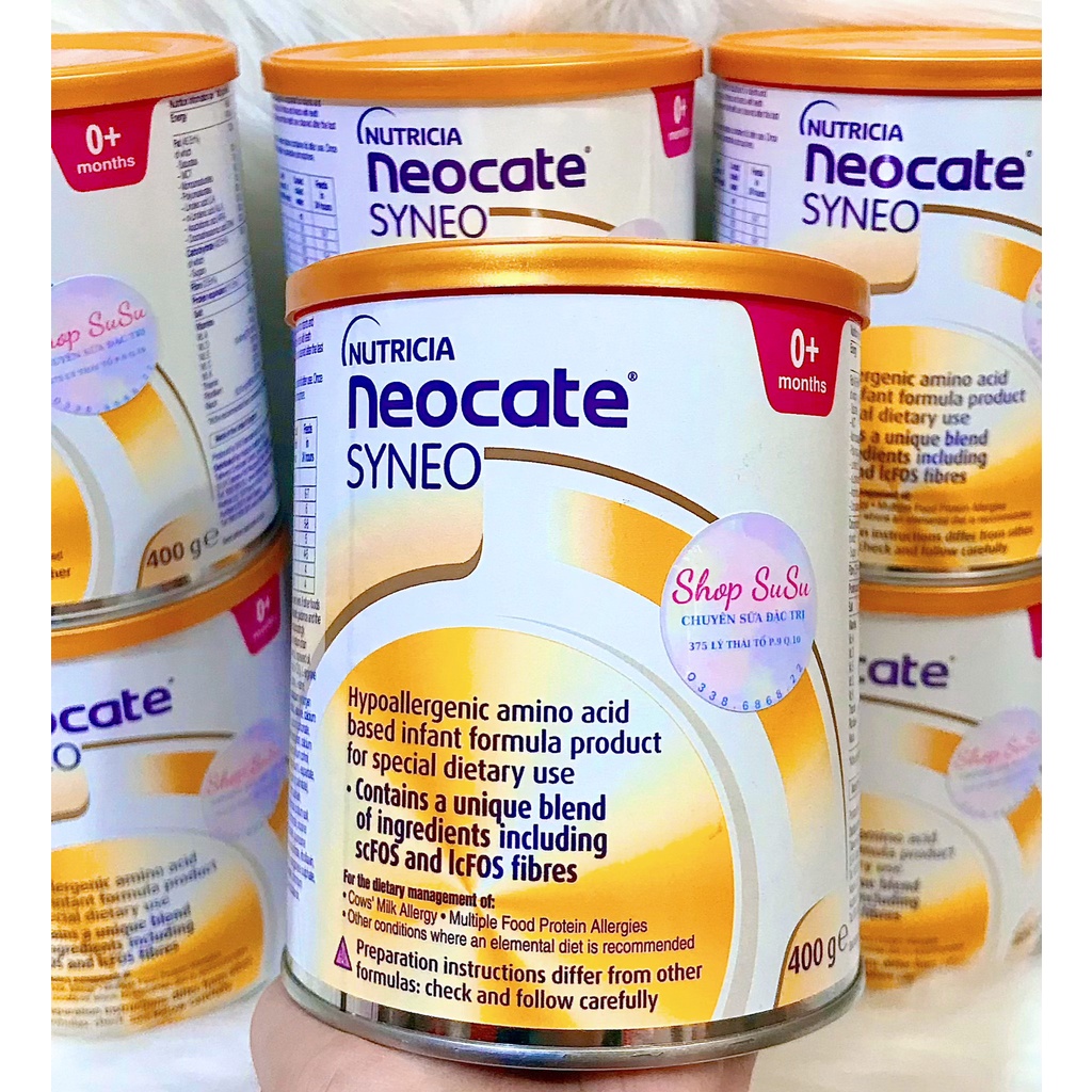 [ ผลิตภัณฑ ์ AIR ] Australian Syneo Neocate Milk For Babies With Cow Protein Allergy 400g