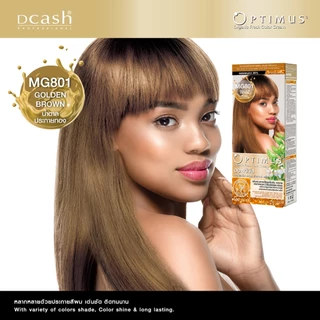 (โทนบลอนด์) Dcash ดีแคช ออพติมัส คัลเลอร์ ครีม 100ml ย้อมสีผม