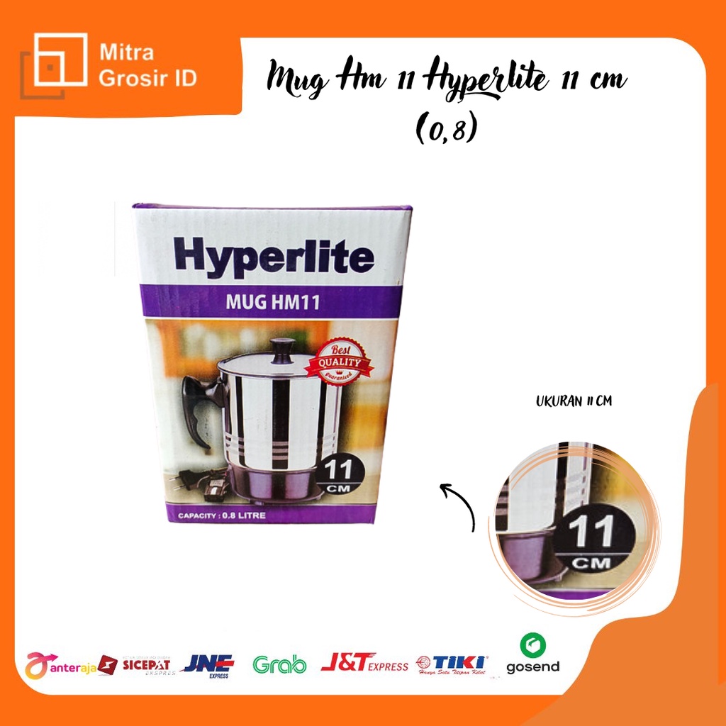 HM11 แก้ว HYPERLITE 11CM (0.8 LTR)