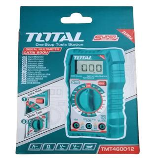 Total ดิจิตอล มัลติมิเตอร์ รุ่น TMT460012 ( Digital Multimeter ) โอห์มมิเตอร์ ดิจิตอลมิเตอร์