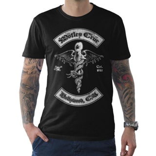 ขายดี! [พร้อมส่ง] เสื้อยืดผ้าฝ้าย 100% พิมพ์ลายวงร็อค Motley Crue 1981 โอเวอร์ไซซ์ ไซซ์ XS-6XL ของขวัญคริสต์มาส สํา