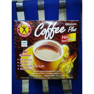 เนเจอร์กิฟ (NatureGift Coffee Plus)​ กาแฟปรุงสำเร็จชนิดผง​ผสม​โสมสกัด​ วิตามัน เกลือแร่​ และใยอาหาร​  ร้านกินจริงกินจัง