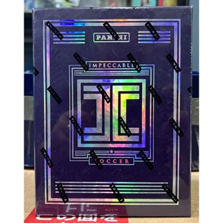 พร้อมส่ง !!! 2021-22 Panini Impeccable Premier League Soccer Hobby Box (1 กล่อง)