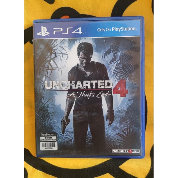 แผ่นเกมส์ PS4 Uncharted 4