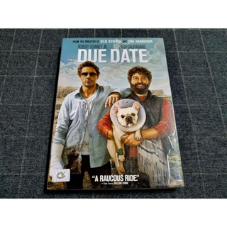 DVD ภาพยนตร์โร้ดมูฟวี่ คู่หูคอมเมดี้สุดฮา "Due Date / คู่แปลก ทริปป่วน ร่วมไปให้ทันคลอด" (2010)