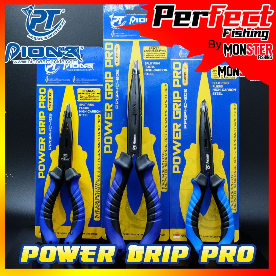 คีมอเนกประสงค์ PT PIONEER POWER GRIP PRO ขนาด 6 นิ้ว 7 นิ้ว และ 9 นิ้ว (PPGHC-202)