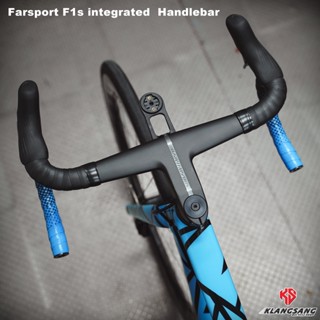 แฮนด์อินทิเกรต FARSPORTS F1s integrated Handlebar หล่อๆ มาพร้อมบาร์ฟายตรงรุ่น Computer Mount ประกัน 1 ปีเต็ม