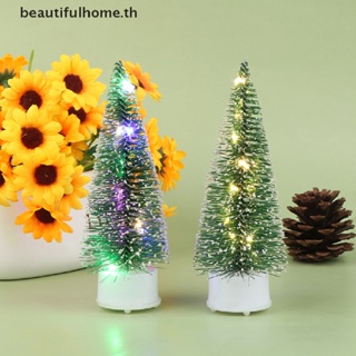 &amp; Christmas Day &amp; 1:12 Dollhouse Christmas Tree LED Glowing Christmas Tree Model Festival Decor  New