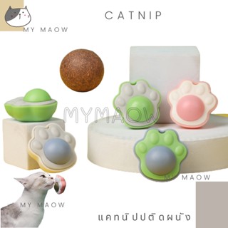 MM CAT // ของเล่นสัตว์เลี้ยง ของเล่นแมว แคทนิปแมวเลีย แคทนิปติดผนัง05 แคทนิปบอล