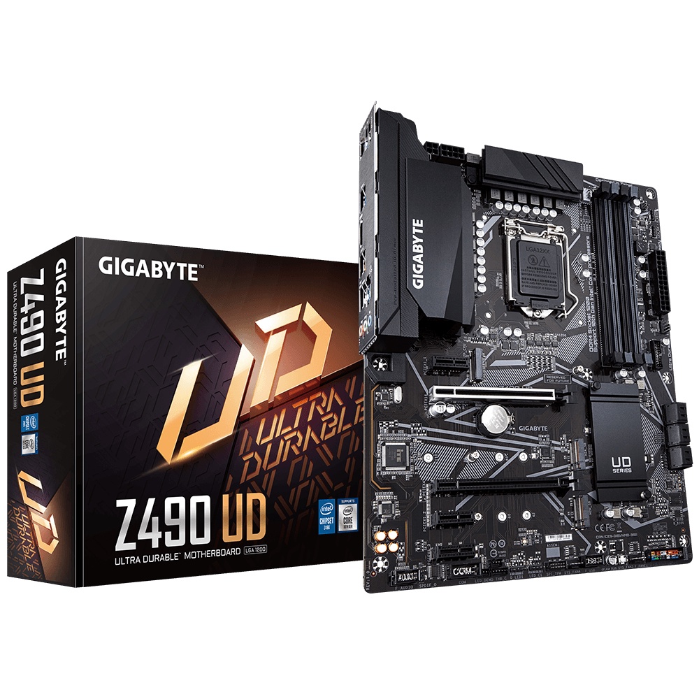 MAINBOARD (เมนบอร์ด) 1200 GIGABYTE Z490 UD ตัวท็อป พร้อมส่ง