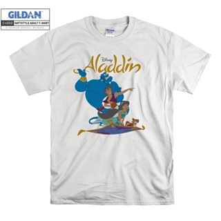 [COD]GILDAN Disney Aladdin เสื้อยืด มีฮู้ด ทรงโท้ท โอเวอร์ไซซ์ สไตล์วินเทจ สําหรับผู้ชาย และผู้หญิง 6633S-5XL