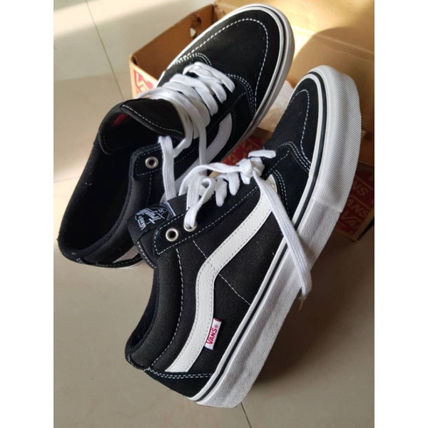 ***ของแท้ มือ1***  Vans TNT Trujillo SG Pro Black/White