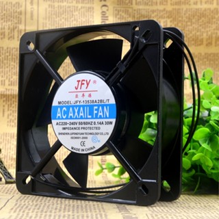 พัดลมระบายความร้อน SZ JFY JFY-13538A2BL T 220V 30W 0.14A 13.5 ซม.