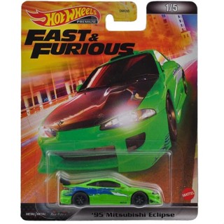 [พร้อมส่ง] รถเหล็ก HOTWHEELS PREMIUM Retro Entertainment The Fast and the Furious 95 Mitsubishi Eclipse HWP2022_#HCP29