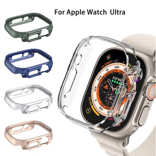 เคสนาฬิกาข้อมือ PC แบบแข็ง กรอบกลวง สําหรับ Apple Watch Ultra 49 มม. 49 มม. i Watch case 49 มม.