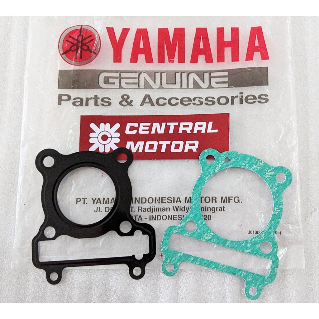 UPPER และ BOTTOM BURING GASKET MIO SPORTY SMILE FINO NUOVO SOUL คาร์บอน ORIGINAL YAMAHA 5LW-E1351-00