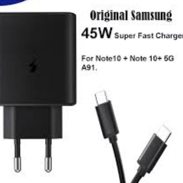 เหมาะที่สุด.. ( Champion 1 (45 W) อะแดปเตอร์/หัวชาร์จ USB TYPE C To C SUPER FAST CHARGING Samsung No