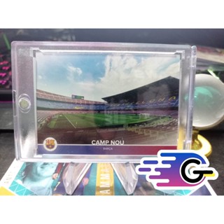 การ์ดนักฟุตบอล  Topps FC Barcelona Team Set 2021/22 Trading Card Camp Nou Stadium (แถม Topload+teambag)