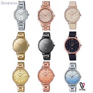 นาฬิกาข้อมือ CASIO SHEEN รุ่น SHE-4533PG-4A | SHE-4531CGL-4A | SHE-4543D-7A | SHE-4544G-9 | SHE-4544BD-1 | SHE-4550PG-4