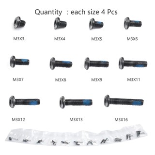 DIATONE General Screws Pack  M3 หลายขนาด ทั้งหมด 44ตัว