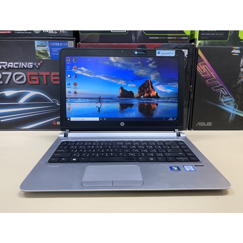 โน๊ตบุค Notebook i5 gen6 Ram8 SSD 120gb.พร้อมใช้งาน เล่นเกม