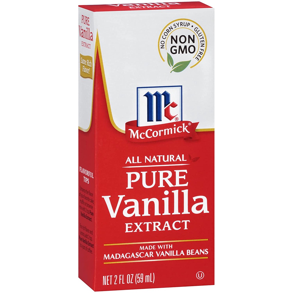 Non-gmo McCormick All Natural Vanilla Extract, 59 มล . ( 2 ออนซ ์ )