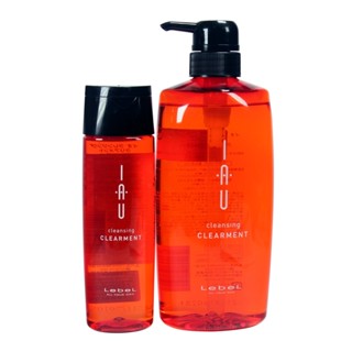 Lebel IAU Cleansing Clearment Shampoo 200/600/1000 ml แชมพูดีท๊อกซ์ และปรับสมดุลย์หนังศีรษะ สำหรับผมเส้นเล็ก