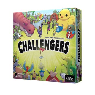 Challengers บอร์ดเกมแท้ คู่มือภาษาอังกฤษ