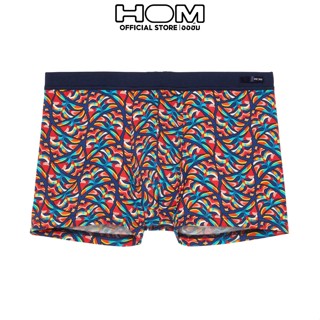 HOM (ออฮ์ม) รุ่น 405699-P023 กางเกงในชาย Boxer ผ้า Cotton Modalระบายอากาศได้ดี และซึมซับได้ดีเป็นพิเศษ ทนต่อการเสียดสี