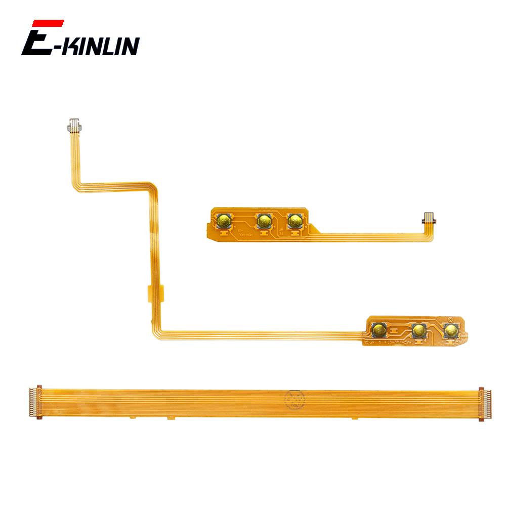 On OFF ปุ่มปรับระดับเสียงควบคุม Mute Power Key Ribbon Flex Cable สําหรับ Nintendo Switch Lite NS Repair Part