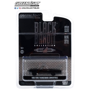 Greenlight 1/64 Black Bandit Series 27 - 1965 Ford Thunderbird Convertible 28110-B