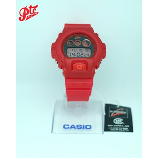 Casio G Shock นาฬิกาข้อมือผู้ชาย สายเรซิ่น รุ่น DW-6900CL-4JR - Red