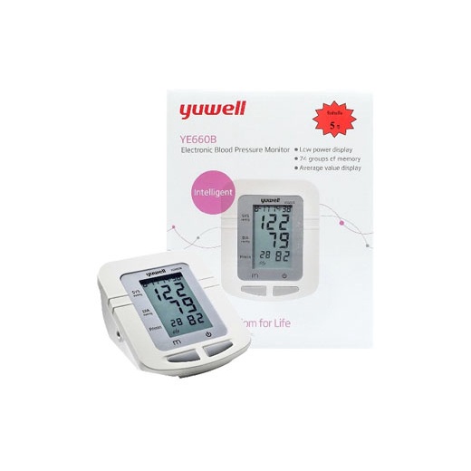 YE660B เครื่องวัดความดันโลหิต แบบดิจิตอล ยี่ห้อ YUWELL รุ่น YE660B