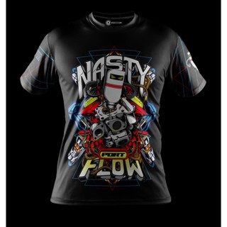 เสื้อยืดผ้าฝ้ายพิมพ์ลายแฟชั่น เสื้อยืด พิมพ์ลายหุ่นยนต์ Jersey Nasty Baju Port Flow Robotron Sublimation | เสื้อกีฬาบาจู